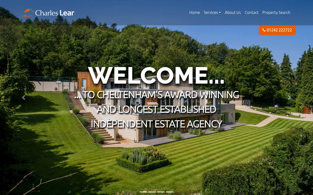 Charles Lear & Co. website screenshot