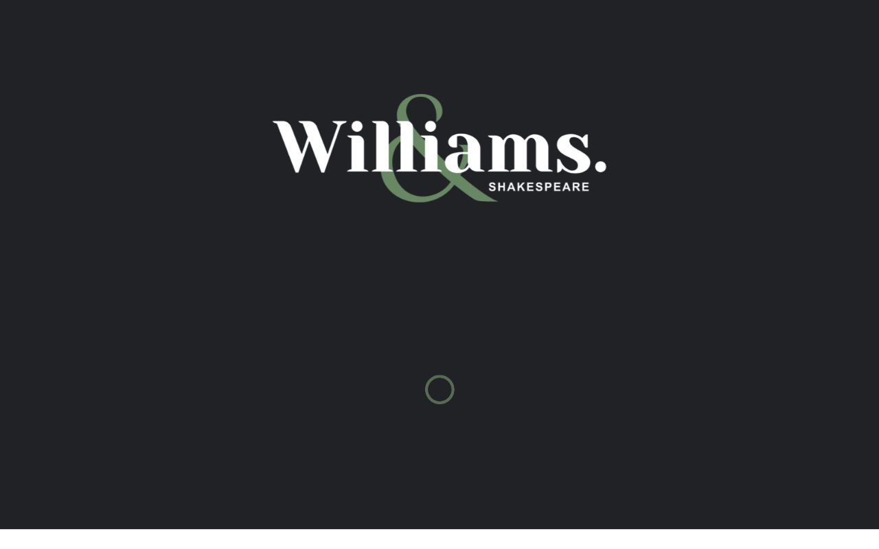 Williams & Shakespeare LA Limited website screenshot