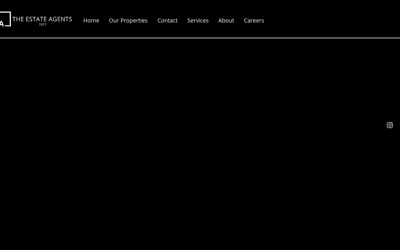 The Estate Agents website screenshot